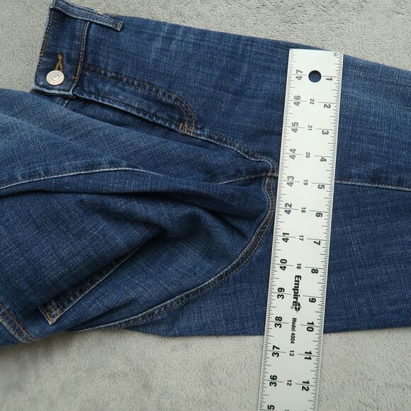 Chico's Jeans Women's 0 US-4 Mid-Rise Slimming Girlfriend Kick Flare 25" Inseam - Picture 7 of 16